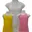 geel, roze, wit