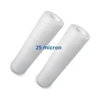 Clearwater 2 X Waterfiltercartridge - Sedimentfilter Vervangpatroon - 25 Micron - Vuilfilter