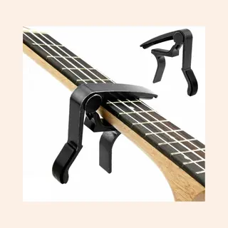 Ecostare Luxe Aluminium Gitaar Capo - Professionele Capo - Gitaar Klem - Gitaarklem - Guitar Capo - Elektrische Gitaar -Gitaarcapo - Akoestische Gitaar -