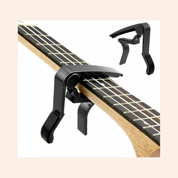 Ecostare Luxe Aluminium Gitaar Capo - Professionele Capo - Gitaar Klem - Gitaarklem - Guitar Capo - Elektrische Gitaar -Gitaarcapo - Akoestische Gitaar - thumbnail