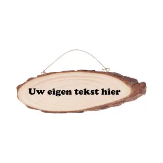 Logo op maat Van Hout Gemaakte Naambord Voordeur Gepersonaliseerd Met Eigen Tekst En Of Afbeelding
