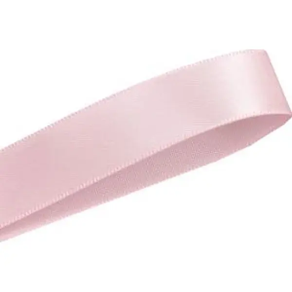 Satijn Lint 1cm - Satijnlint - Licht Roze (117) - Dubbelzijdige Kwaliteit - Kerstlint - Rol 22, 85 Meter thumbnail