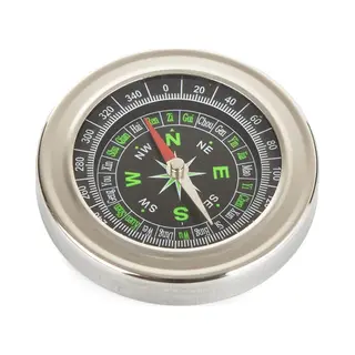 Kompas - Richtingbepaler - 8CM - Zilver
