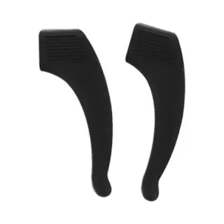 Anti-slip Oorhaakjes - Brilhaakjes – Siliconen - Bescherm Je Bril - Antislip Pootjes - Voor Kinderen En Volwassenen – 1 Paar – Zwart