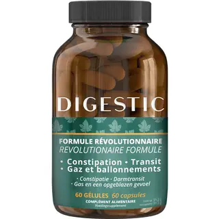 Digestic- Laxeermiddel Voor Verlichting Van Constipatie - Ontlasting Verzachter - 100% Natuurlijke Ingrediënten - 60 Capsules - Dikke Darm Detox