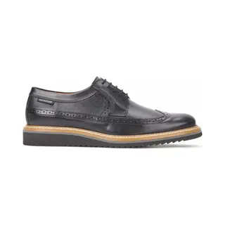 Mephisto Enrico - Heren Veterschoen - Zwart - Maat 40.5 (Eu) 7 (Uk)