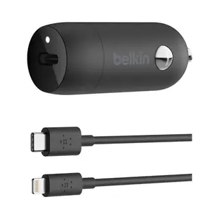 Belkin F7U099BT04-Blk oplader voor mobiele apparatuur Universeel Zwart Sigarettenaansteker Snel opladen Auto