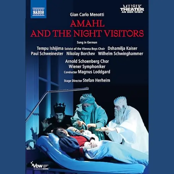 Outhere Dshamilja Kaiser, Paul Schweinester, Wiener Symphoniker - Menotti, Amahl And The Night Visitors (Dvd) thumbnail