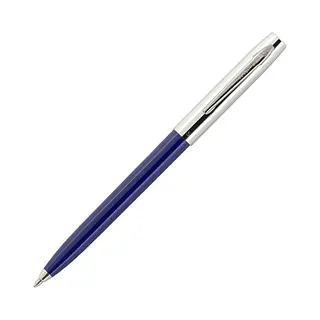 Cap-O-Matic Fisher Space Pen, Blauw Met Chroomkleurige Dop (#S775-Bl)