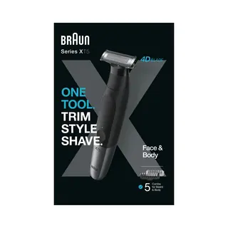 Braun XT5100 Akku 5 mm Nass & Trocken Schwarz, Grau