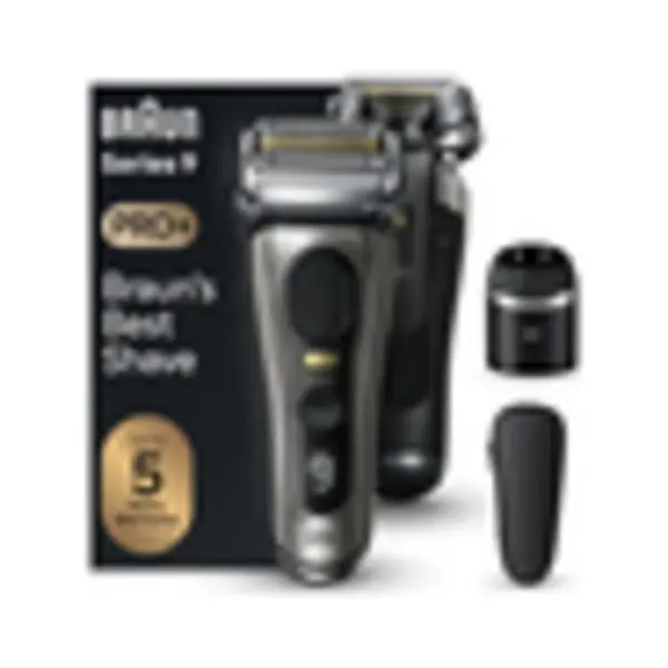 Braun Series 9 Pro+ 9565cc Wet & Dry Folienschaber Trimmer Metallisch thumbnail