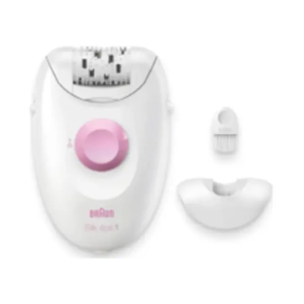 Braun Silk-épil 1 1-010 epilator 20 pincetten Roze, Wit thumbnail