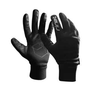 Rinat Logo Handschoenen Zwart S Man, Vrouw