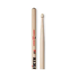 Vic Firth VF7A slagwerk mallet, stok & kwastje (brush) Hout Drumstokken