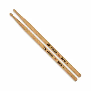 Vic Firth 5BT slagwerk mallet, stok & kwastje (brush) Wol Drumstokken