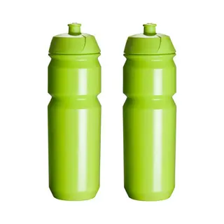 2 X Tacx Shiva Bidon - 750 Ml - Groen Drinkbus