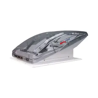 Maxxair MaxxFan Deluxe (400x400mm) 12v Roof Vent With Remote Control And Tinted Rain Cover