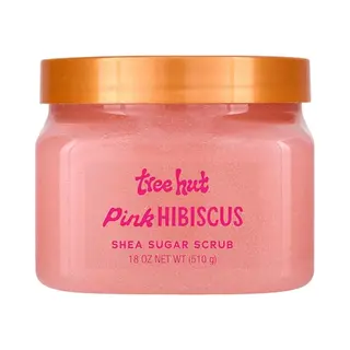 Tree Hut Pink Hibiscus Shea Sugar Scrub | Peeling-Körperpeeling Entfernt Abgestorbene, Trockene Haut Für Ein Weiches Und Hydratisiertes Gefühl |