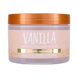 Tree Hut Vanilla Whipped Shea Body Butter 238.1 G With Natural Shea Butter For Nourishing Essential Body Care