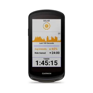 Garmin Edge 1040 Solar 8,89 cm (3,5") Drahtloser Fahrradcomputer Schwarz