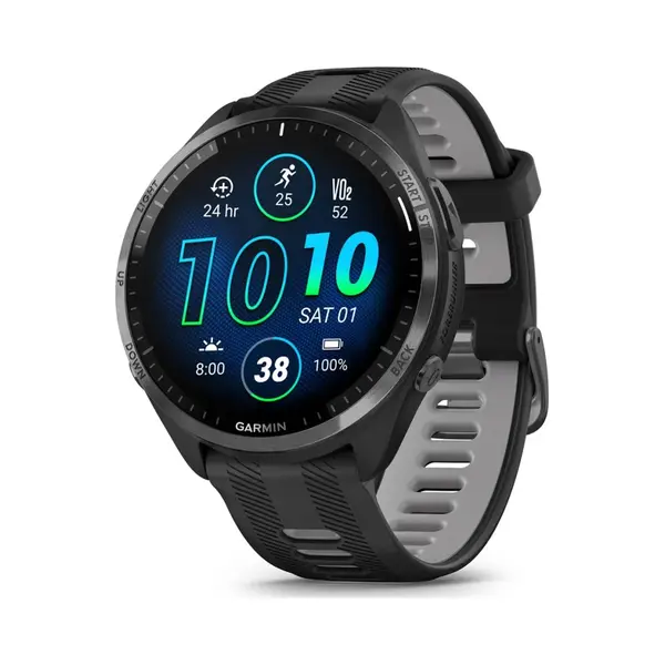 Garmin Forerunner 965 3,56 cm (1.4") Amoled 47 mm Digital 454 x 454 Pixel Touchscreen Schwarz Wlan Gps thumbnail