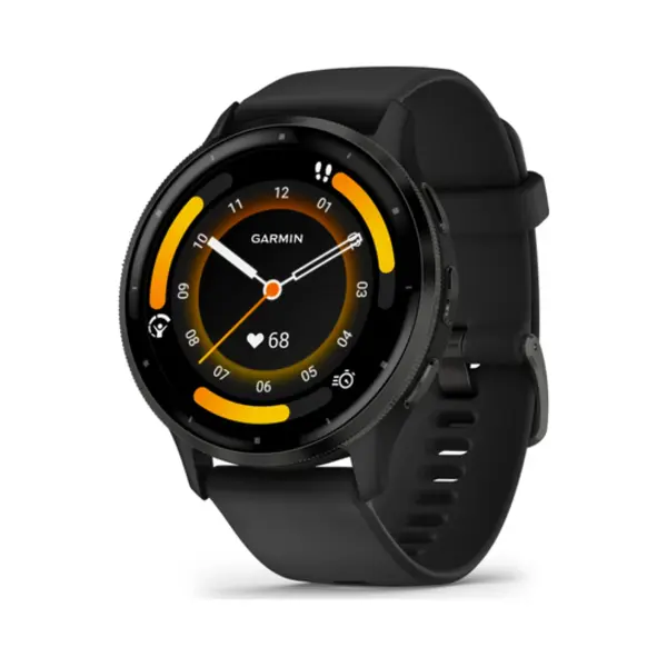 Garmin Venu 3 3,56 cm (1.4") Amoled 45 mm Digital 454 x 454 Pixel Touchscreen Schwarz Wlan Gps thumbnail