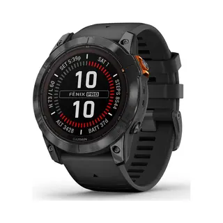 Garmin fēnix 7X Pro 3.56 cm (1.4") Mip 51 mm Digital 280 x 280 pixels Touchscreen Grey Wi-Fi Gps (satellite)