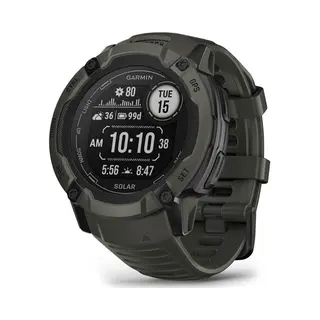 Garmin Instinct 2X Solar 2,79 cm (1.1") Mip 50 mm Digital 176 x 176 Pixel Touchscreen Grün Gps