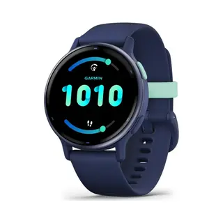 Garmin Vivoactive 5 3,05 cm (1.2") Amoled 42 mm Digital 390 x 390 Pixel Touchscreen Blau Wlan Gps
