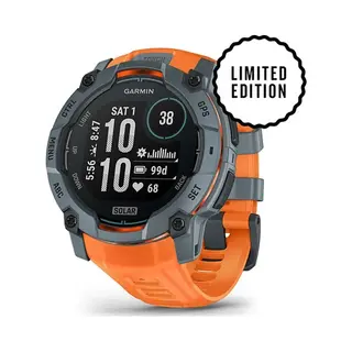 Garmin Instinct 3 Solar 2,79 cm (1.1") Mip 50 mm Digitaal 176 x 176 Pixels Touchscreen Oranje Gps