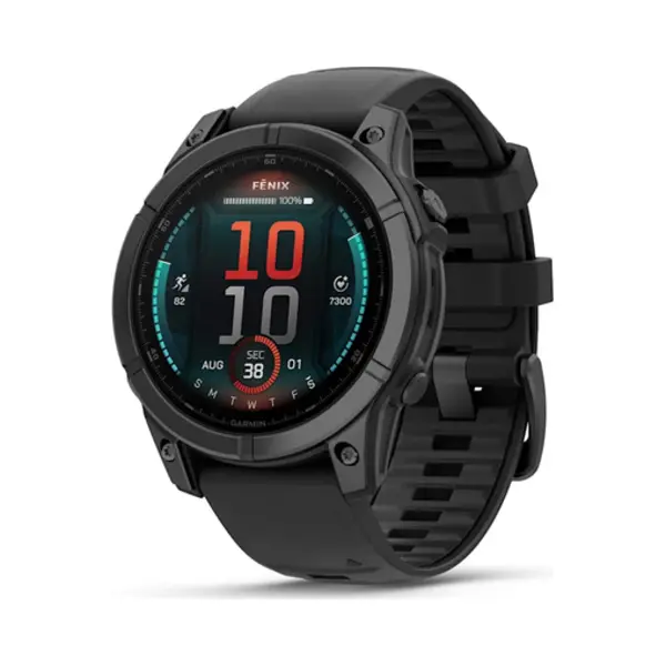 Garmin Fenix E 3,3 cm (1.3") Amoled 47 mm Digital 416 x 416 Pixel Touchscreen Schwarz Wlan Gps thumbnail