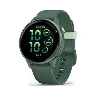Garmin vívoactive 6 3,05 cm (1.2") Amoled 42 mm Digital 390 x 390 Pixel Touchscreen Grün Wlan Gps