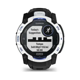 Garmin Instinct 2.79 cm (1.1") Mip 50 mm Digital 176 x 176 pixels Touchscreen Black, White Gps (satellite)