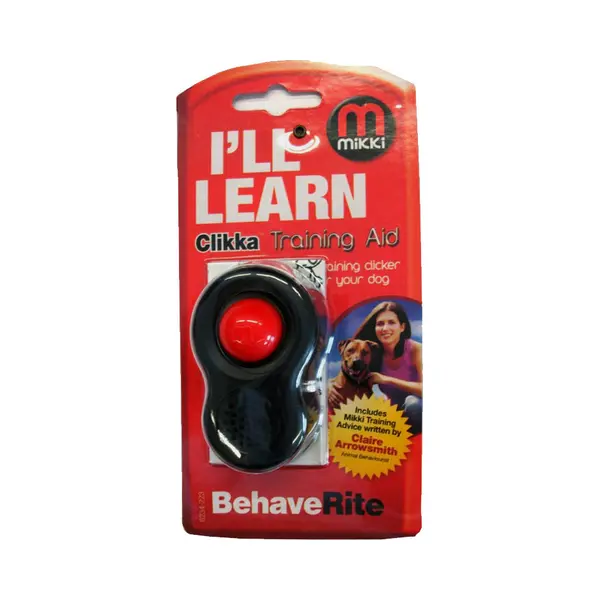 Mikki Dog And Puppy Clikka Clicker - For Dog Obedience And Recall Clicker Training thumbnail