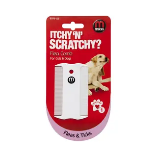 Mikki All Plastic Flea Comb