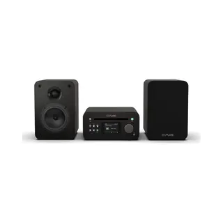 Pure Classic Stereo Mini Home audio micro system 20 W Black