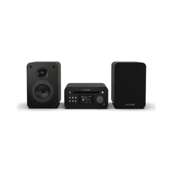Pure Classic Stereo Mini Home audio micro system 20 W Black thumbnail