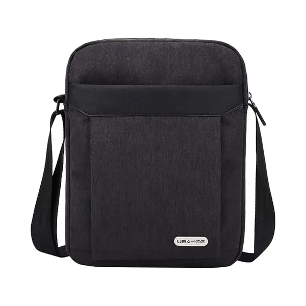 Ubayee Schoudertas Heren Voor IPad Tablet Tot 10, 5 Inch (25 Cm), Tabletvak, Meerdere Vakken, Lichtgewicht, Waterdicht, Klein, Donker Grijs thumbnail