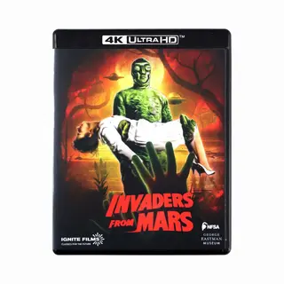 Ignite Films Classics For The Future Invasion Vom Mars 4k Ultra Hd - Restauriertes 4k Ultra Hd - Amerikanischer Sci-Fi-Film Von 1953 - Tolle Geschenkidee Für Sammler & Filmfans