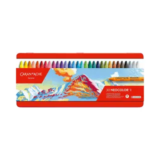 Caran D'Ache, Kleurpotloden, Neocolor I Metallschachtel (30 x)