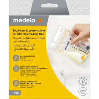 Medela Easy Pour Breast Milk Storage Bags 210 Ml | 50 Stück