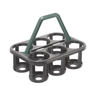 Rotho Basic Bottle Carrier For 6 Bottles 35 X 26 X 27 Cm (L X W X H) Bottle Carrier