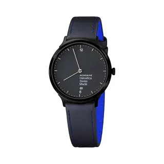 Mondaine MH1-L2222-Lb Men Helvetica No1 New York Edition Watch