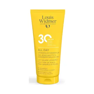 Louis Widmer All Day Factor 30 (zonder Parfum) | 100 Ml