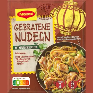 Maggi Saucen, Maggi Fix Frisch Gebratene Nudeln Wuerzmix Herzhaft Lecker 26 G