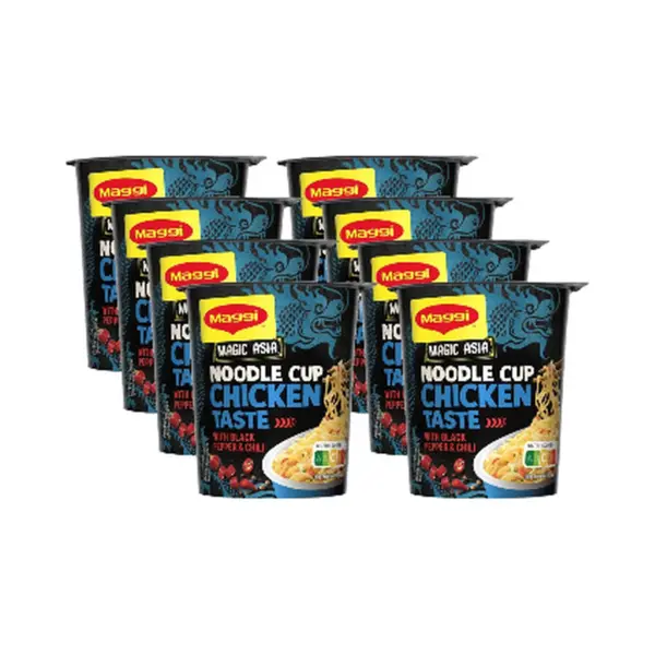 Maggi Magic Asia Nudelbecher Curry, 63 G (8er-Pack) thumbnail