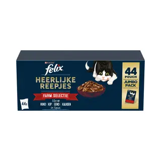Felix Leckere Streifen - Auswahl Der Farm - 44 X 80 G