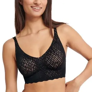 Sloggi Zero Feel Bliss Bralette Voor Dames, 1 Stuk, Zwart., Xl