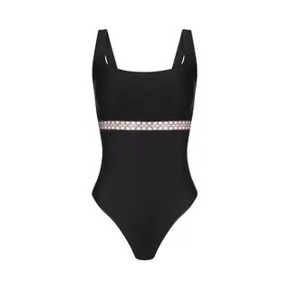 Triumph Palina Cosmic Heartbeat Bodysuit Schwarz Elastan, Polyamid