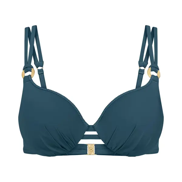 Triumph Bikinitop ' Summer Twist ' Donkerblauw thumbnail